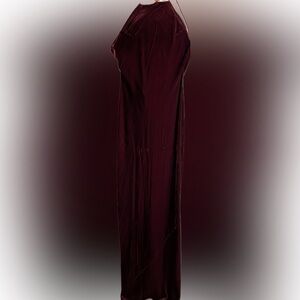 Reformation Deep Burgundy maxi dress